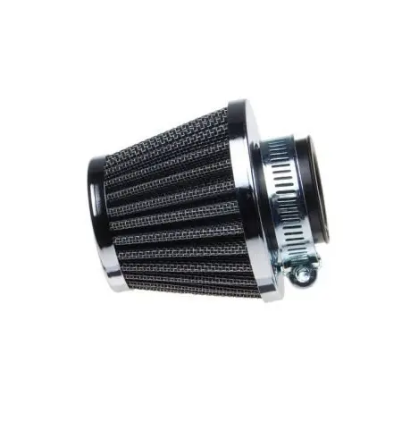 Filtru aer sport, conic, d.60 mm, cromat