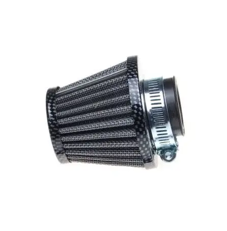 Filtru aer sport conic, d.60mm, carbon