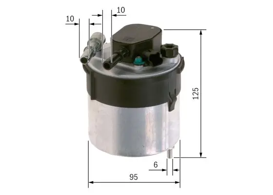Filtru combustibil BOSCH F 026 402 204