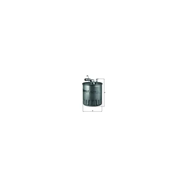 Filtru combustibil MAHLE KL 100/2