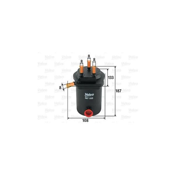 Filtru combustibil VALEO 587555