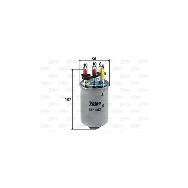 Filtru combustibil VALEO 587562