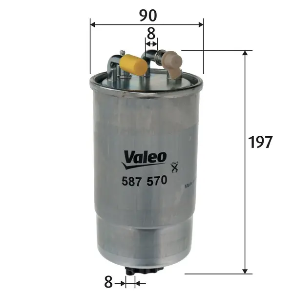 Filtru combustibil VALEO 587570