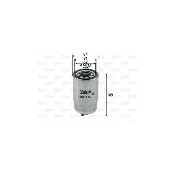 Filtru combustibil VALEO 587715
