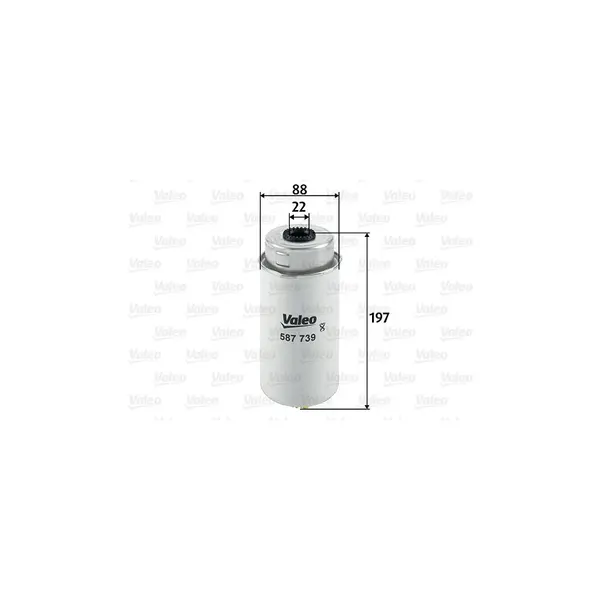 Filtru combustibil VALEO 587739