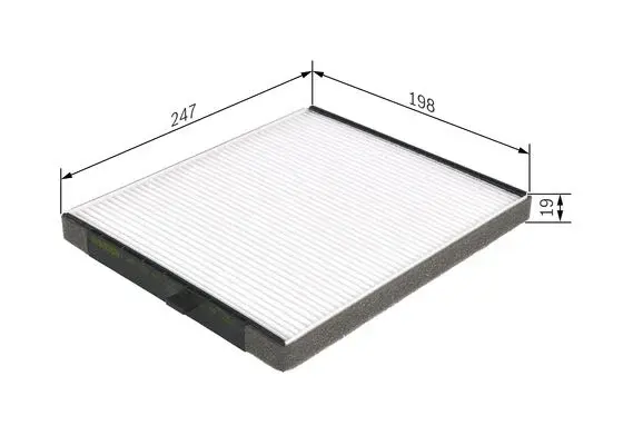 Filtru habitaclu BOSCH 1 987 432 241