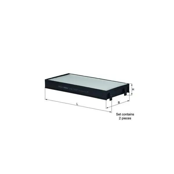 Filtru habitaclu MAHLE LA 221/S