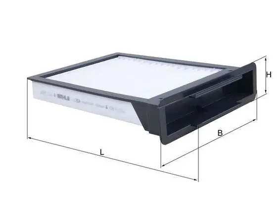 Filtru habitaclu MAHLE LA 304