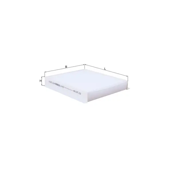 Filtru habitaclu MAHLE LA 457