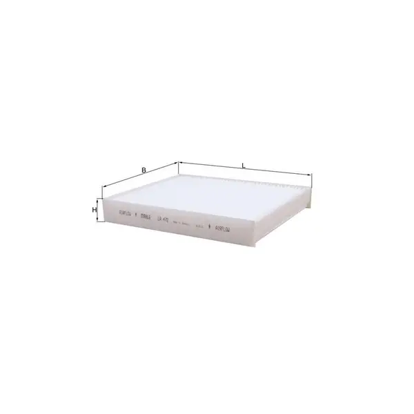 Filtru habitaclu MAHLE LA 472