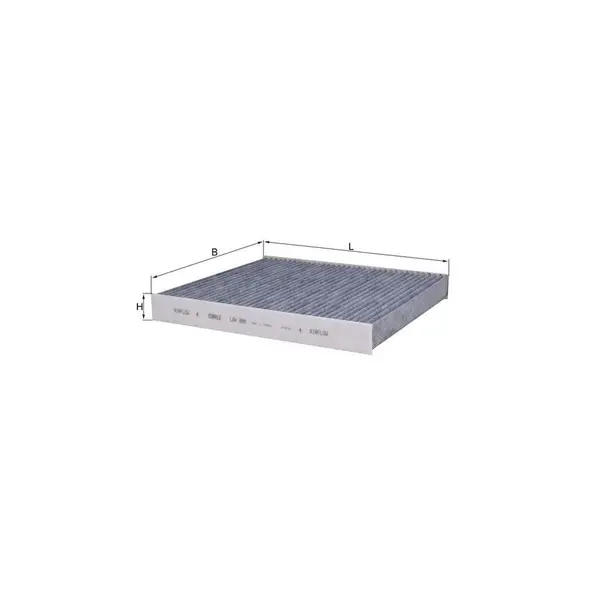 Filtru habitaclu MAHLE LAK 888