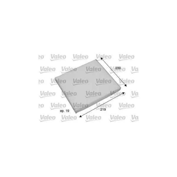 Filtru habitaclu VALEO 698795