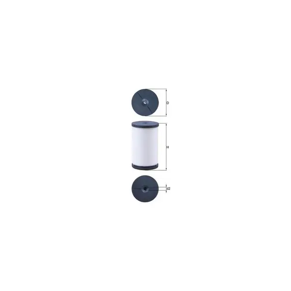 Filtru hidraulic, cutie de viteze automata MAHLE HX 191