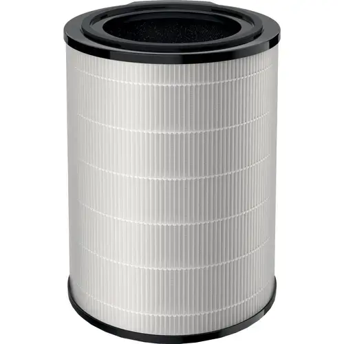 Filtru Nano Protect FY3430/30, HEPA si cu carbon activ integrat capteaza eficient particulele periculoase, mici, de pana la 0,003 um, inclusiv PM2,5, alergenii, bacteriile si virusurile