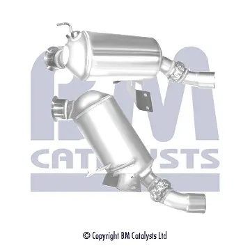 Filtru particule Diesel potrivit BMW 3 (E90), 3 (E91) 2.0D 12.04-06.12