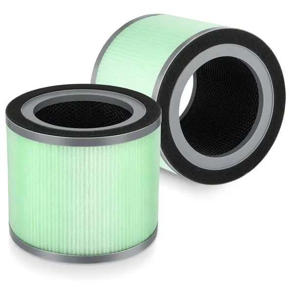 - Filtru Purificator de aer Evoair Yuvo&YuvoSpin, 3 in 1, Prefiltru, Filtru True HEPA, Filtru de Carbon Activ
