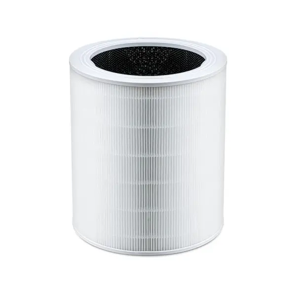 filtru purificator de aer levoit core600s, filtrare 360°, 3-in-1, pre-filtru, filtru hepa si filtru carbon activ