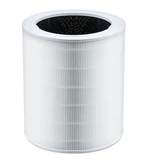 Filtru Purificator de aer LEVOIT CORE600S, Filtrare 360°, 3-in-1, Pre-filtru, Filtru HEPA si filtru Carbon Activ
