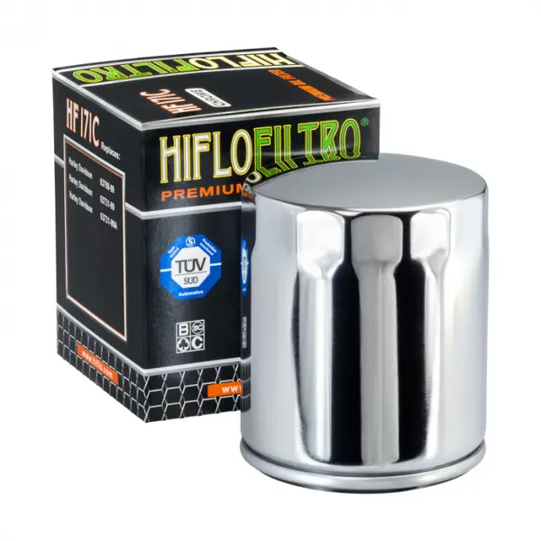 Filtru Ulei HF171 Cromat Hiflofiltro Harley 63731-99 63731-99A 63798-99