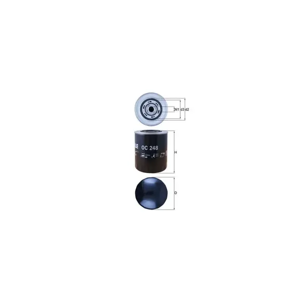 Filtru ulei MAHLE OC 248