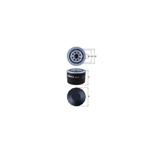 Filtru ulei MAHLE OC 570