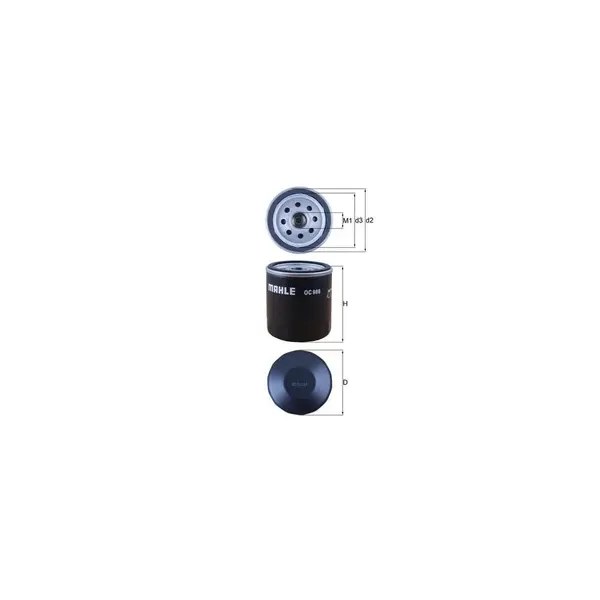 Filtru ulei MAHLE OC 988