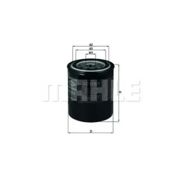 Filtru ulei MAHLE ORIGINAL OC 109 1