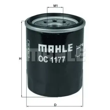 Filtru ulei MAHLE ORIGINAL OC 1177