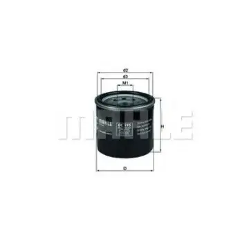 Filtru ulei MAHLE ORIGINAL OC 195
