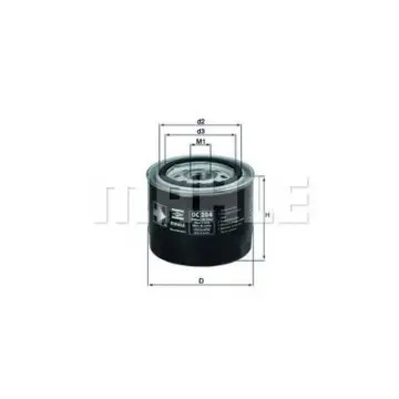 Filtru ulei MAHLE ORIGINAL OC 204