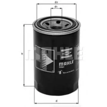 Filtru ulei MAHLE ORIGINAL OC 217 6