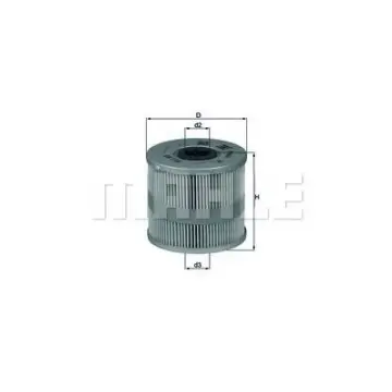 Filtru ulei MAHLE ORIGINAL OX 122D