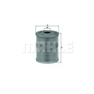 Filtru ulei MAHLE ORIGINAL OX 125D