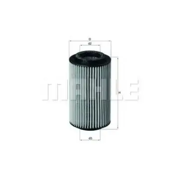 Filtru ulei MAHLE ORIGINAL OX 153 7D2