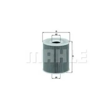Filtru ulei MAHLE ORIGINAL OX 156D