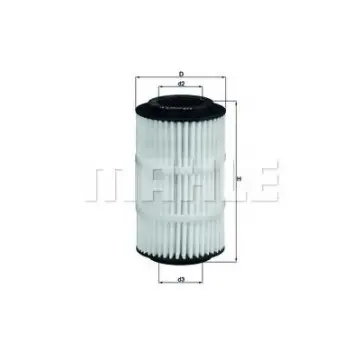 Filtru ulei MAHLE ORIGINAL OX 345 7D