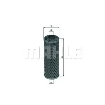Filtru ulei MAHLE ORIGINAL OX 35