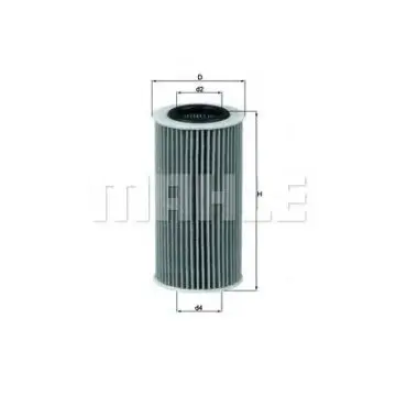 Filtru ulei MAHLE ORIGINAL OX 370D