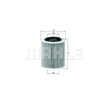 Filtru ulei MAHLE ORIGINAL OX 386D