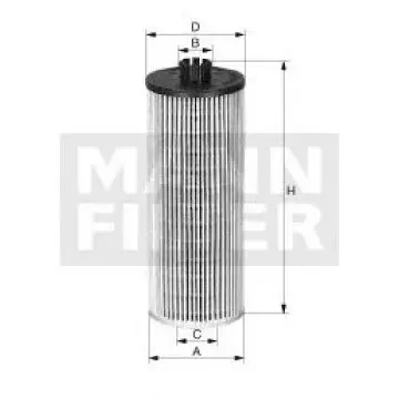 Filtru ulei Mann-Filter HU 12 122 x