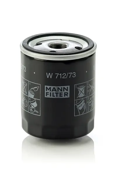 Filtru ulei MANN-FILTER W 712/73