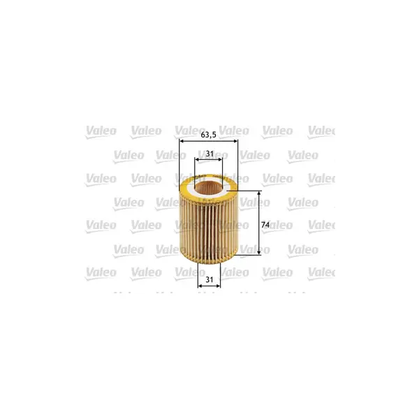 Filtru ulei VALEO 586510