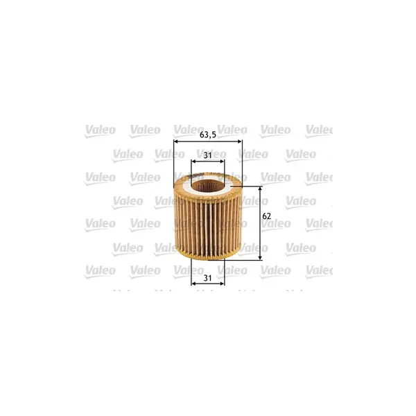 Filtru ulei VALEO 586536