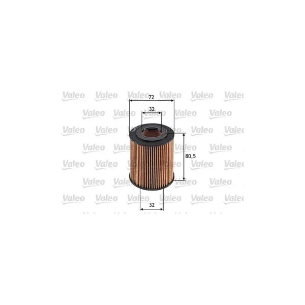 Filtru ulei VALEO 586551
