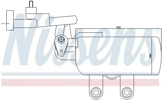 Filtru uscator AC VOLVO C30, C70 II, S40 II, V50 1.6-2.5 intre 2003-2013