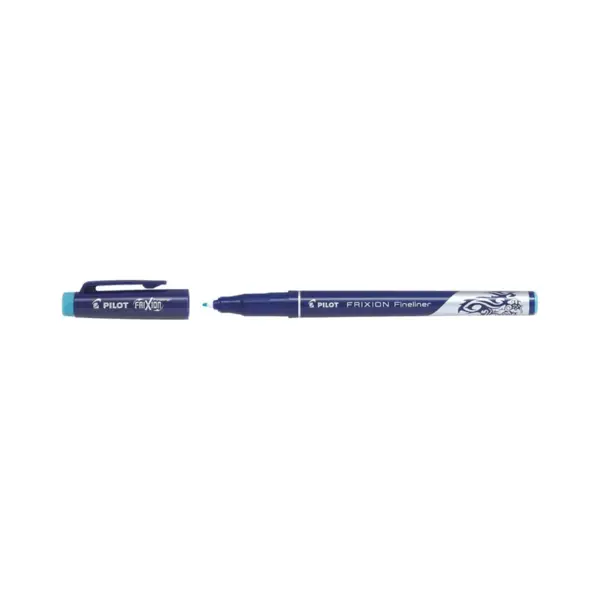 Fineliner cu cerneala Pilot Frixion diverse culori 0.45 mm cu capac Fineliner cu cerneala Pilot Frixion diverse culori 0.45 mm cu capac bleu