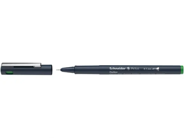 Fineliner Schneider Pictus 0,1 mm,4 culori
