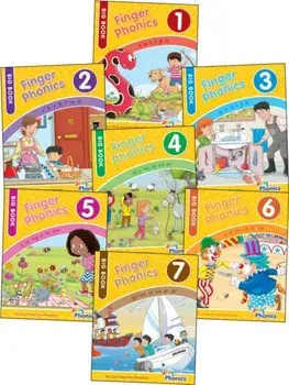 Finger Phonics Big Books 1-7. in Precursive Letters (British English edition), Paperback/Sue Lloyd