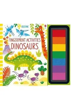 Fingerprint Activities Dinosaurs - Fiona Watt