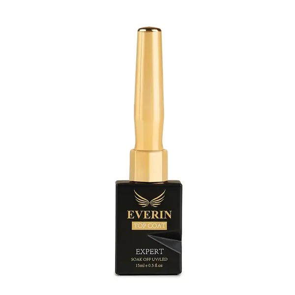 Finish Unghii Profesional Fara Degresare pentru Manichiură Perfectă - Expert Top Coat Everin 15ml